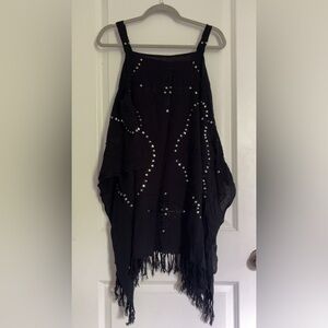 Black Sequined Coverup